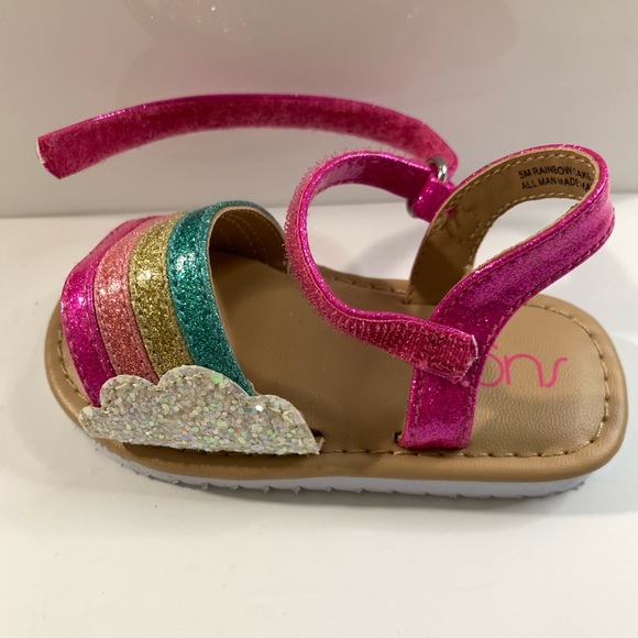 Sugar Rainbow Cake Toddler Sandal 5T and 6T - Picture 6 of 9